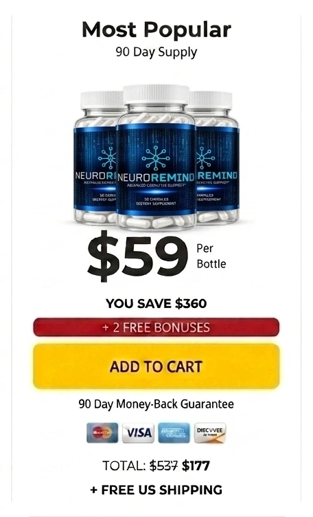 NeuroRemind - 3 Bottle